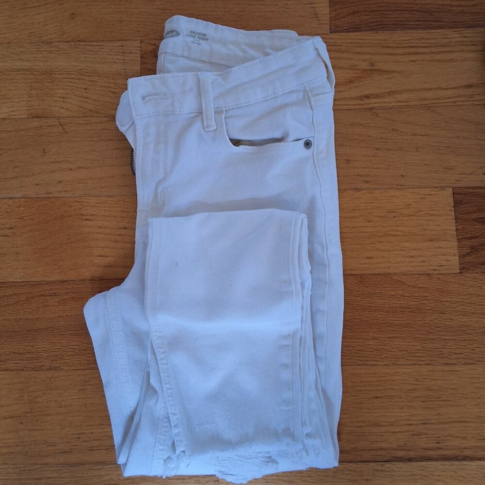 OLD NAVY ROCKSTAR SUPER SKINNY JEGGINGS